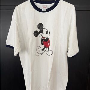 90’s Disney Store White and Blue T-Shirt